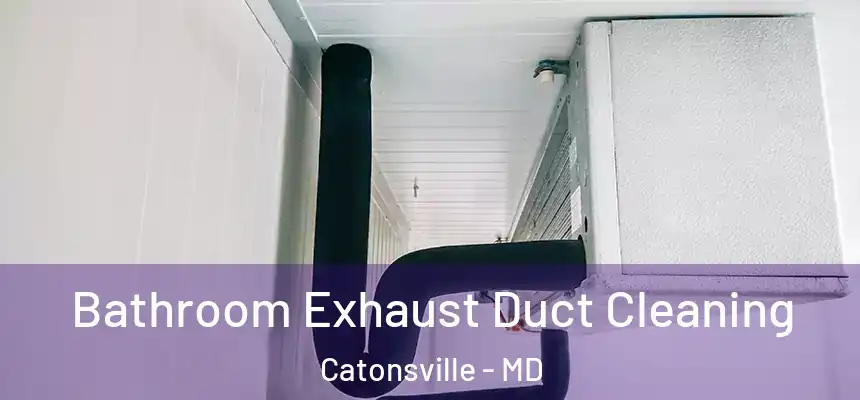  Bathroom Exhaust Duct Cleaning Catonsville - MD