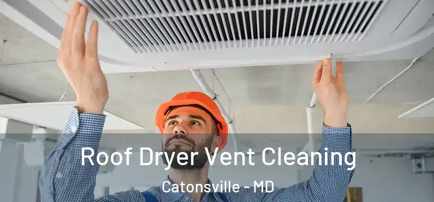 Roof Dryer Vent Cleaning Catonsville - MD